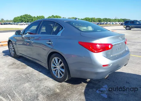 2016 Infiniti Q50 3.0T Premium из США, поврежденный, VIN JN1EV7AR3GM345977